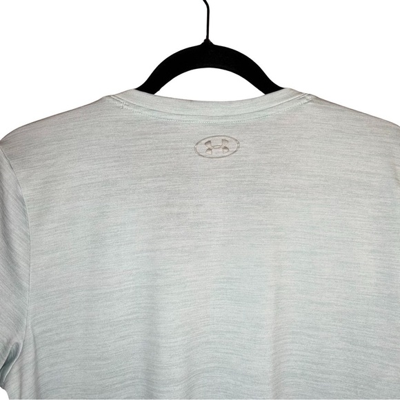 Under Armour Women’s Light Blue Loose Fit Heatgear T-Shirt - Size L - Picture 4 of 4